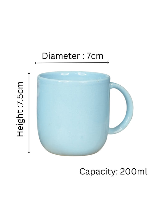 Ceramic 120ml Small Size Cups | Tea, Coffee, Milk (LR-CM-013)