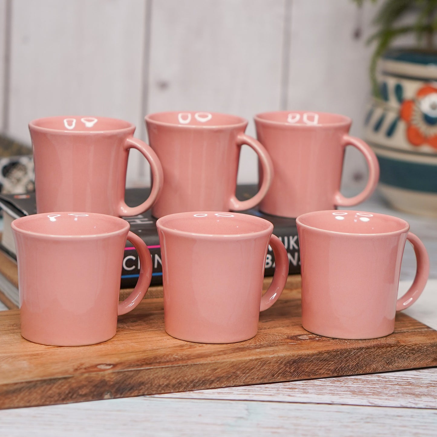 Ceramic Capicity 150ml Small Size Cups | Tea, Coffee, Milk Cup 7 cm Height X 9.5 cm Diameter (LR-CM-029)