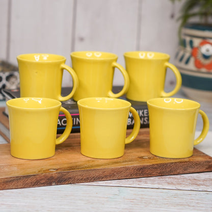 Ceramic Capicity 150ml Small Size Cups | Tea, Coffee, Milk Cup 7 cm Height X 9.5 cm Diameter (LR-CM-030)