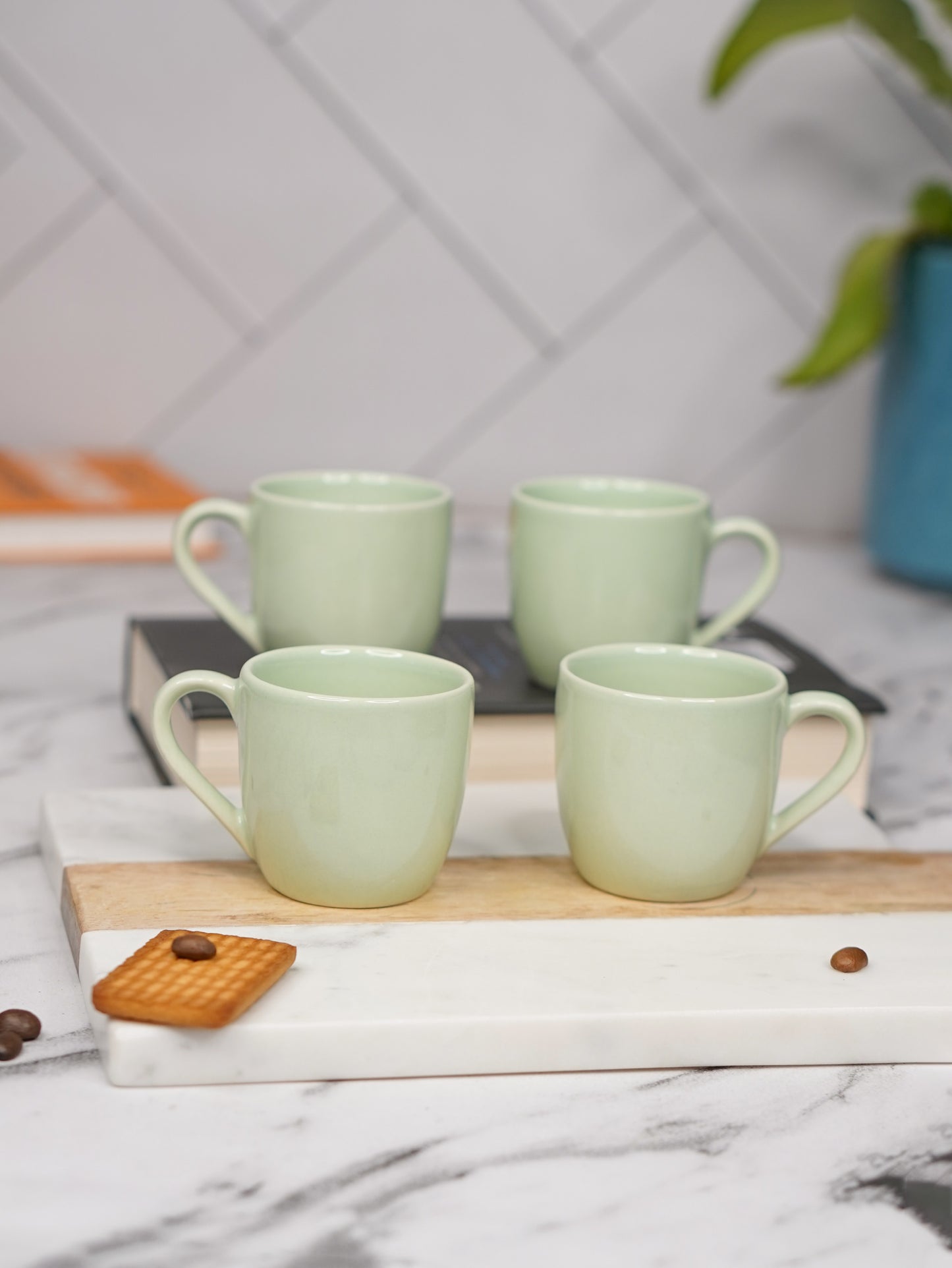 Ceramic Capicity 150ml Small Size Cups | Tea, Coffee, Milk Cup 7 cm Height X 9.5 cm Diameter (LR-CM-031)