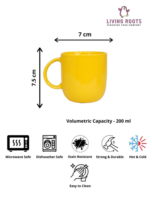 Ceramic 120ml Small Size Cups | Tea, Coffee, Milk (LR-CM-008)