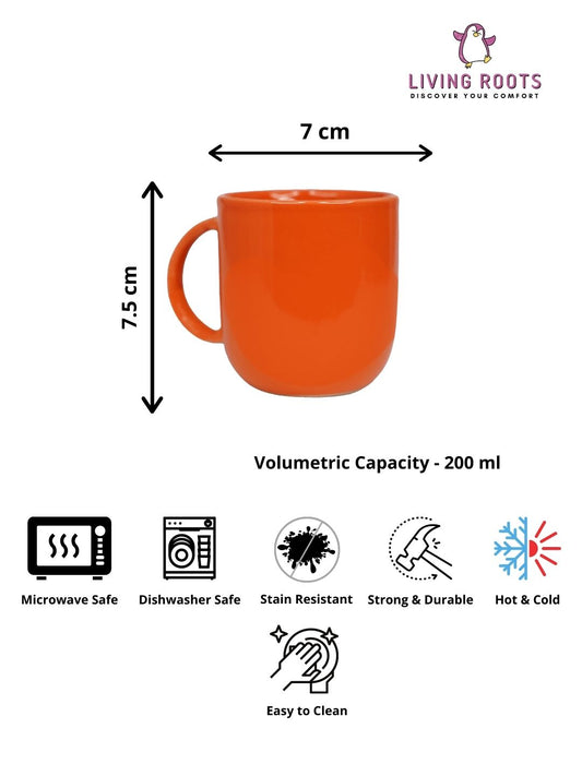 Ceramic 120ml Small Size Cups | Tea, Coffee, Milk (LR-CM-011)